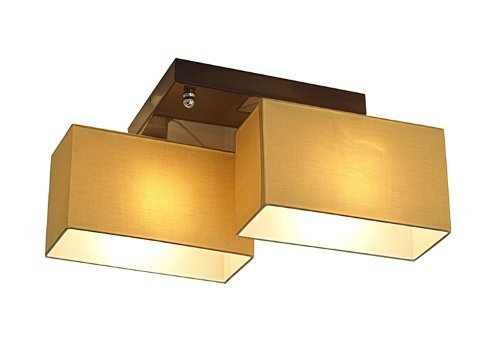 Seaton Semi Flush Mount, Dark brown