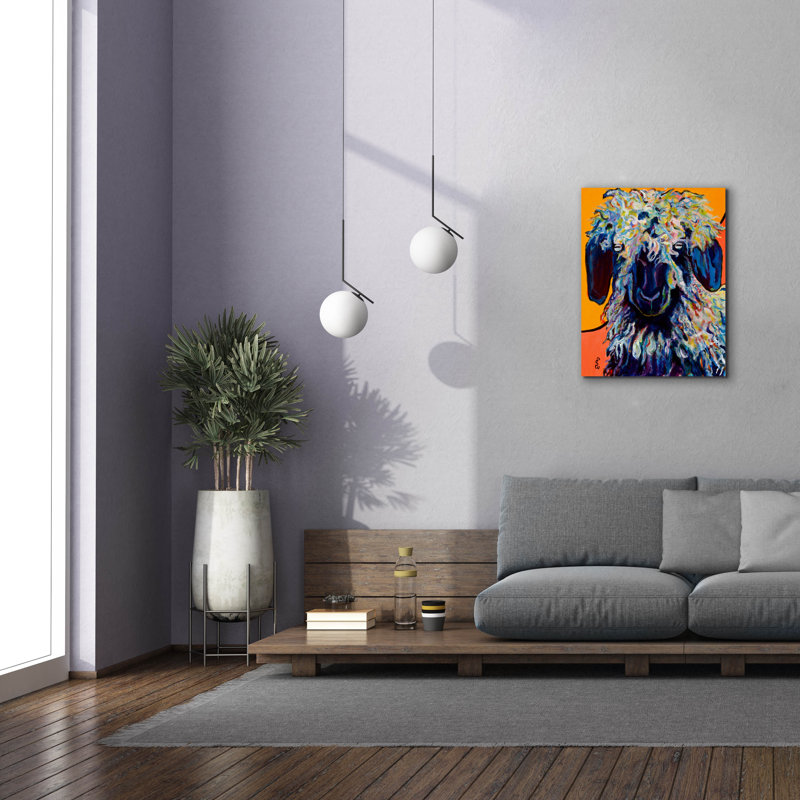 "Epic Graffiti" Adelita "par Pat Saunders, art mural sur toile blanche, 26 po x 34 po, H 34 po x l 26 po