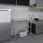 Stainless Steel Open Base Work Table with Wheels-1686596925