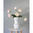 Real Touch Cream Pink English Rose 24"