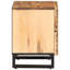 40cm W Steel Bedside Table-101281319