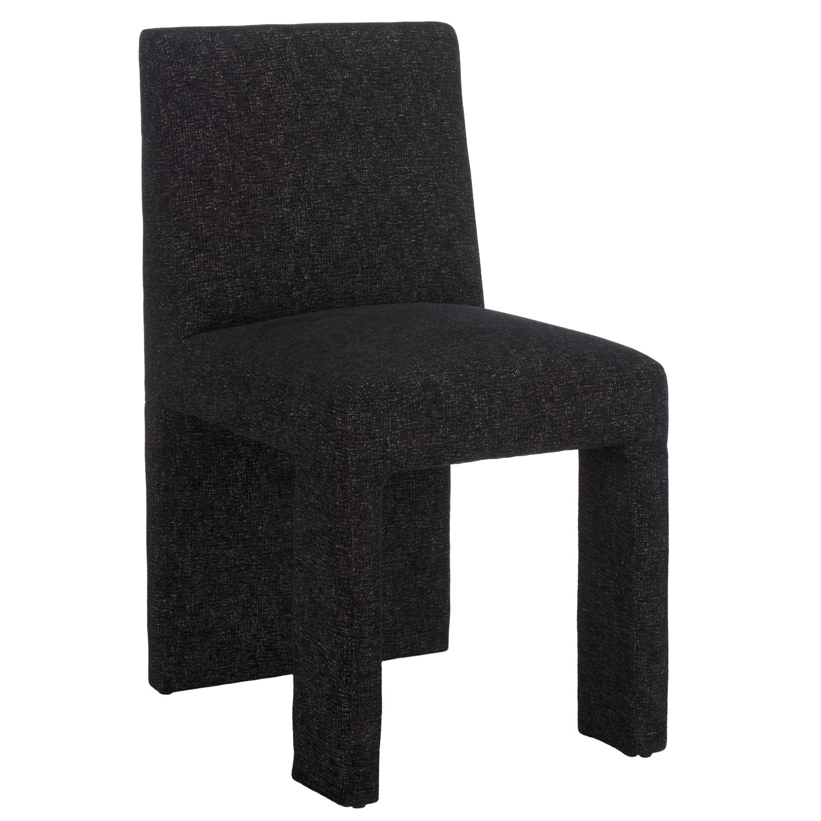 Silverton Pine Parsons Dining Chair, Black