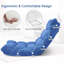 Chaise de plancher pliante avec dossier-1380415320
