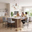Tabouret de comptoir moderne avec cadre en métal Jenie-514292247