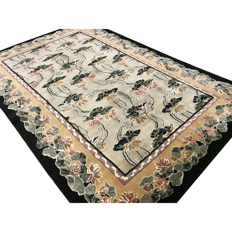 Himalayan Hand Woven Wool Oriental Area Rug