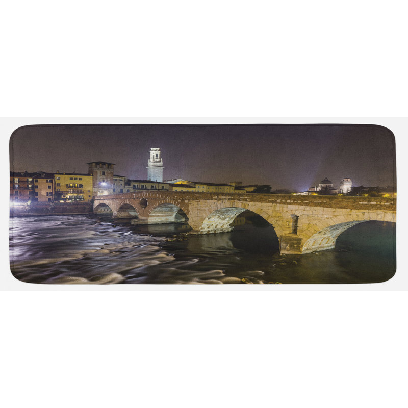 Tapis de cuisine paysage