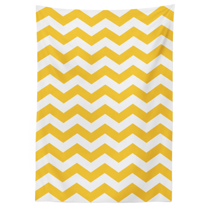 Chevron Tablecloth, 70" L x 52" W
