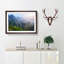 Cascading Mountains in China in Abstract - Picture Frame Painting Print-55680885-55680886