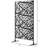 6.5Ft Decorative Privacy, For Backyard & Garden Walkway. Twisted Branch , Solid Steel, Black, See-Through, Portable Tough Privacy Divider Screen, Steel See-Through Outdoor Partition Walkway, With