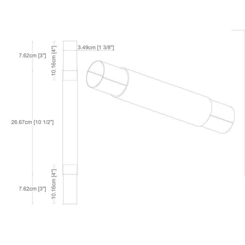 Blantex 1.5" Bunk Adaptor Set for MIL150RD Beds