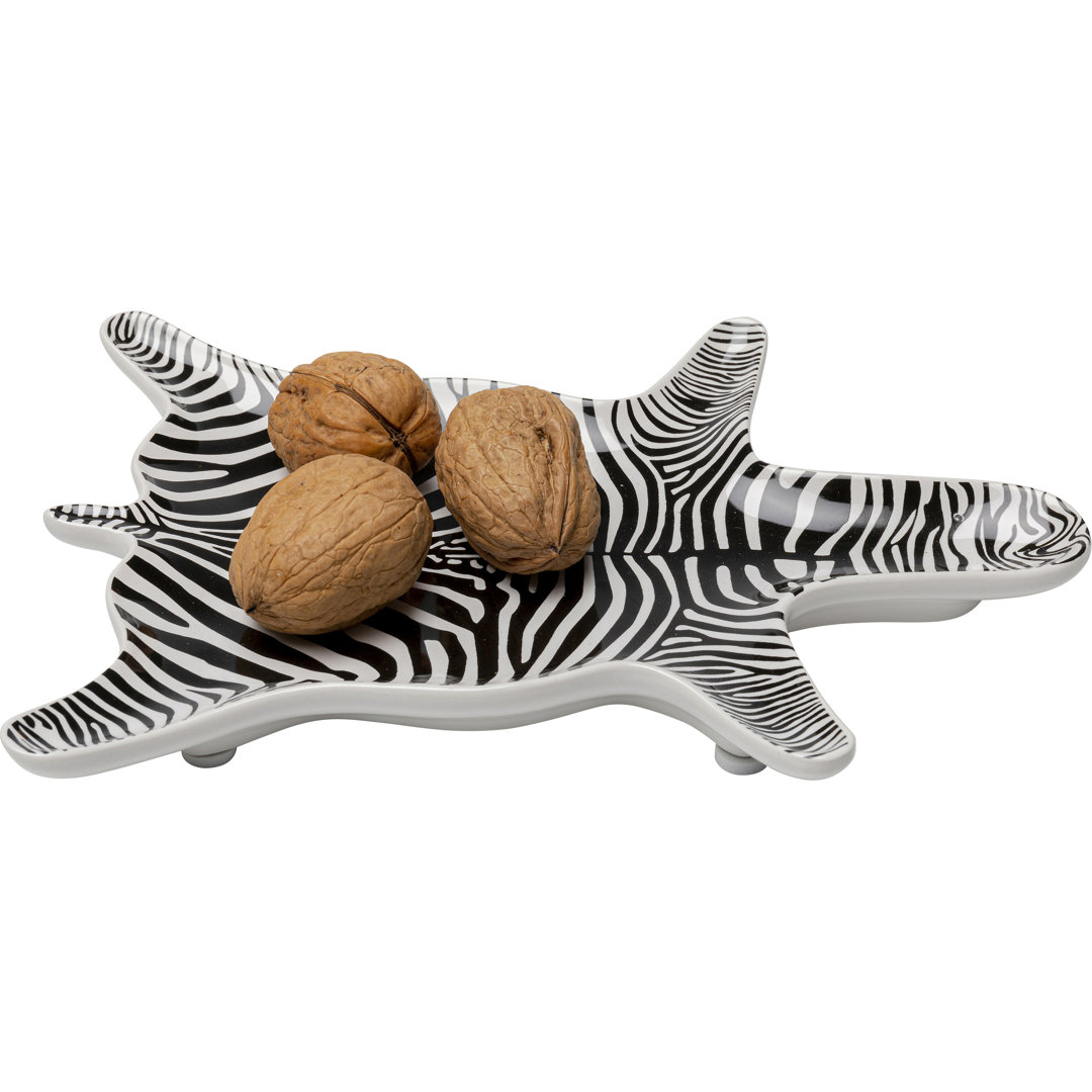 Deko Schale Zebra