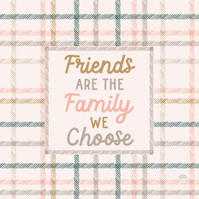 Festive Friendsgiving V by Laura Marshall - Wrapped Canvas Print