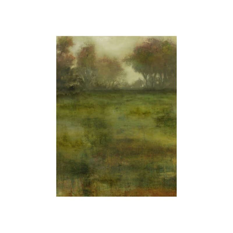 «Dawning» par Mari Urasawa - peinture, H 32 po x l 24 po x P 1,5 po, Extérieur