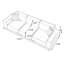 Coussin modulaire 100% polyester crème-1805622619