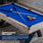 American Legend 84" Kirkwood Rustic Wood Billiard Table
