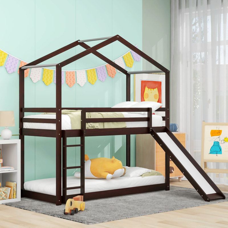 Kupang Unfinished Standard Bed, Espresso