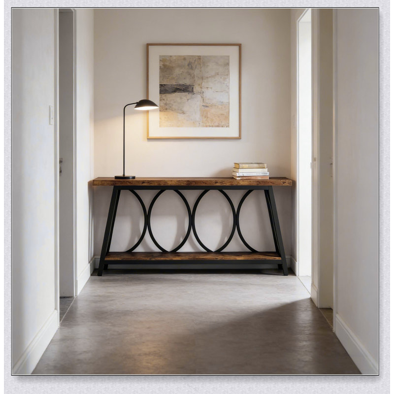 Hall Table,Vintage Console Table,Sturdy Sofa Table