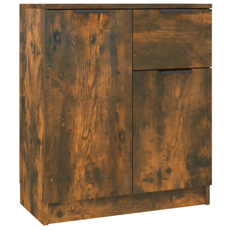 Jordano 2 - Door Accent Cabinet, Smoked Oak