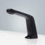 Robinet de salle de bain sans contact au design noir mat élégant pour un confort moderne mains libres