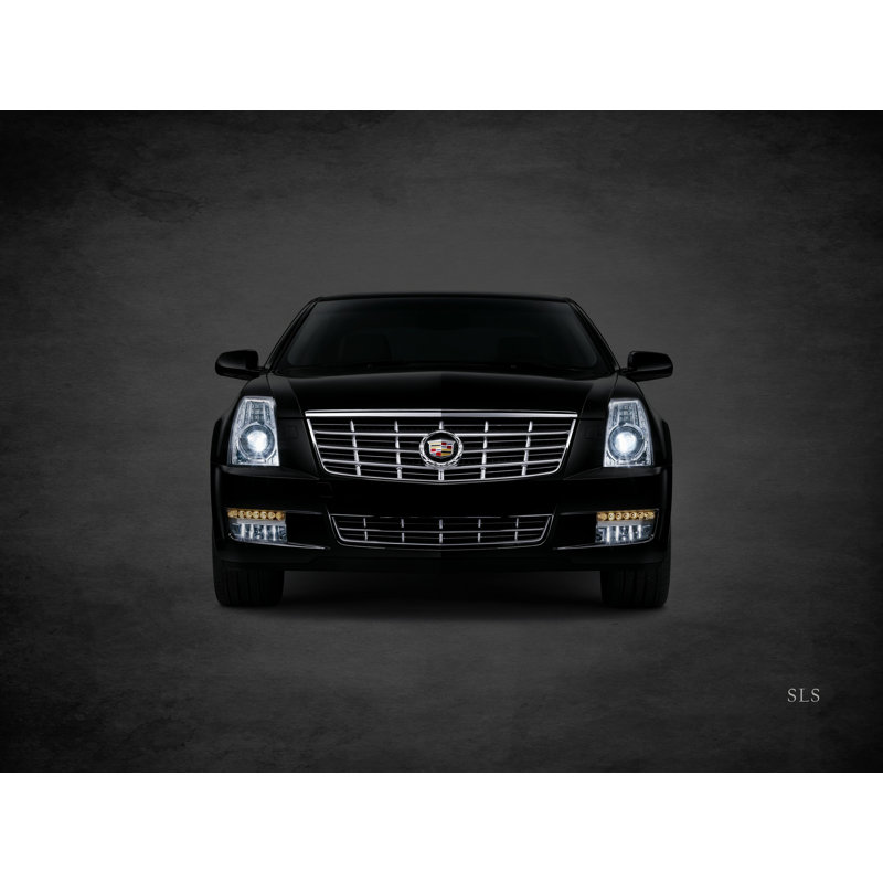 «Cadillac Sls» par Mark Rogan, reproduction sur toile tendue, H 30 po x l 40 po