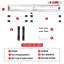 5 socles de clavier simples X style 7 hauteurs de piano numériques réglables-100435437