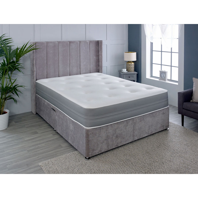 Abye White Noise Open Coil Mattress, Kingsize (5')