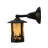 Rustic Lodge Solid Brass Armed Sconce