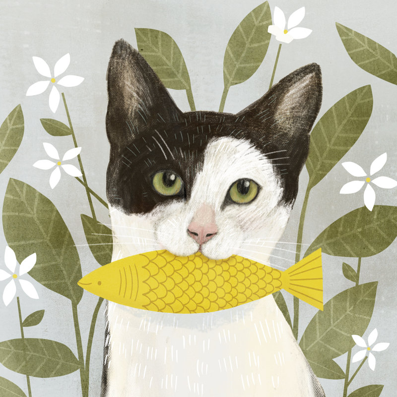 Pet Life I by Victoria Borges - Wrapped Canvas Painting, 51cm H x 51cm W
