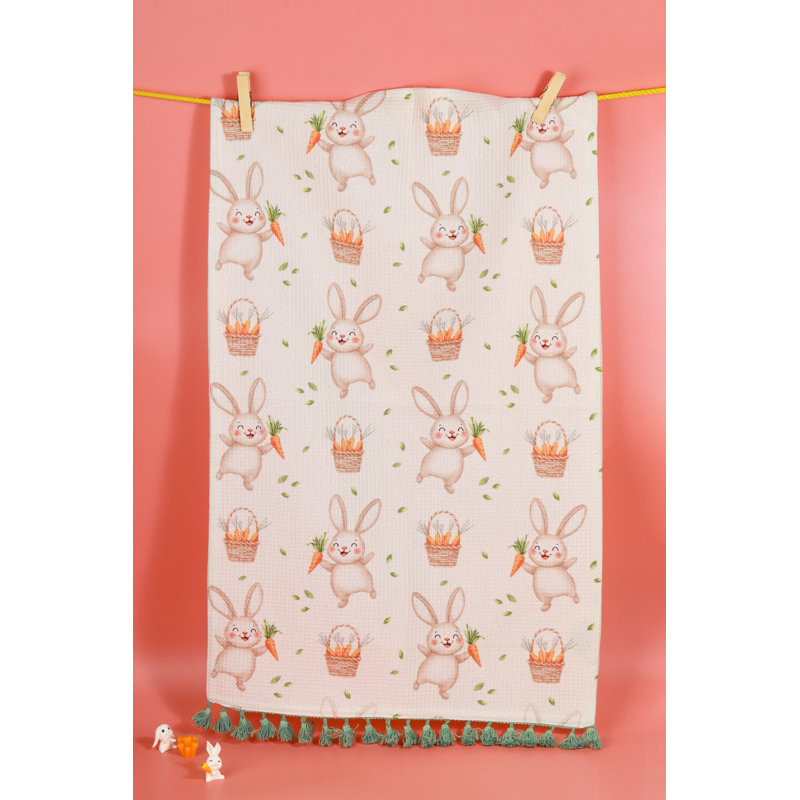 Spring Garden Bunny Kitchen Towel Set