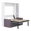 Lit escamotable avec canapé et tablettes Murphy