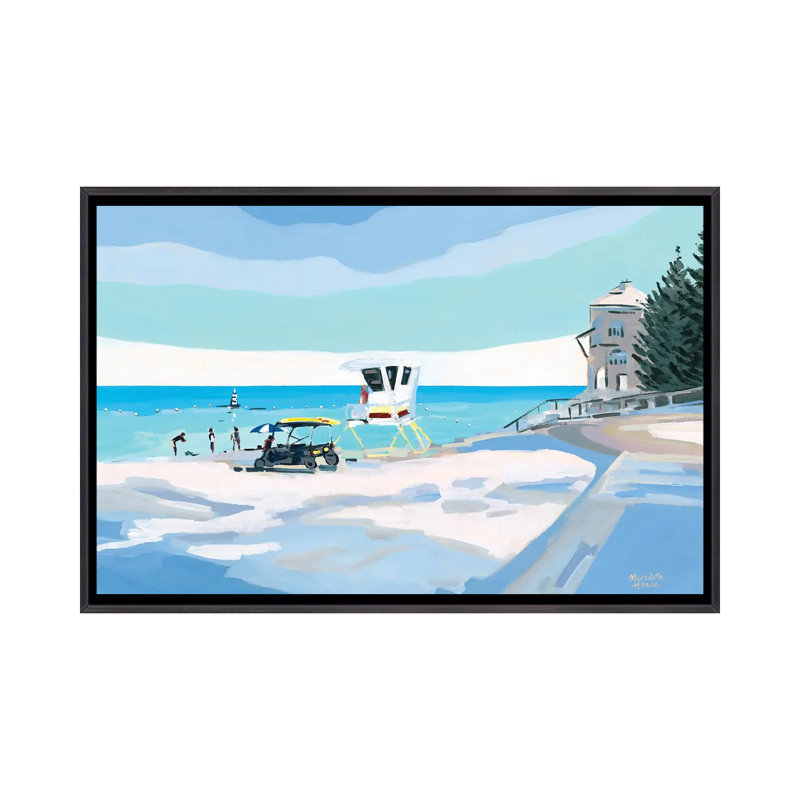Cottesloe Beach - reproduction d'art murale encadrée, H 18 po x l 26 po, Reproduction encadrée sans passe-partout