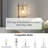 Daine 1-Light Iron Textured Glass Wall Sconce