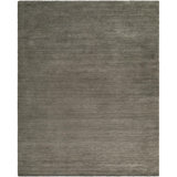 Astana Hand Knotted Wool Area Rug in Gray