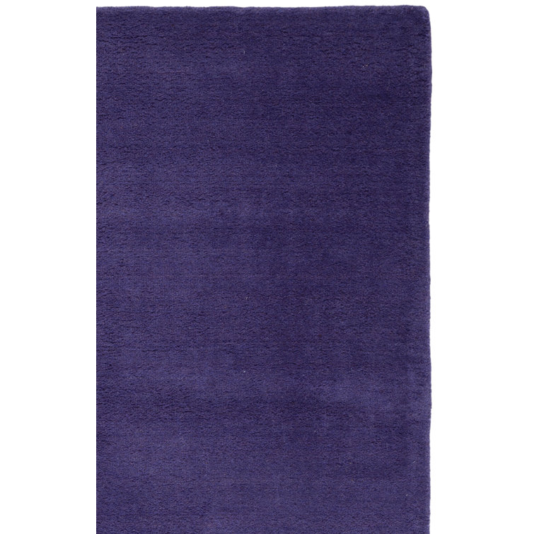Frann Hand Tufted Wool Solid Color Rug