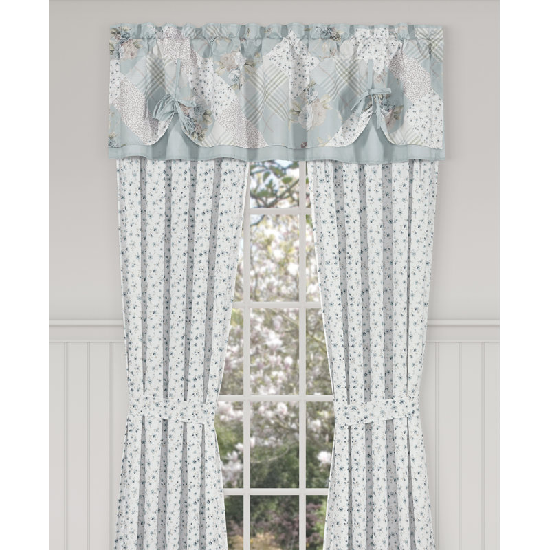Bungalow Tie-Up Window Valance, Spa