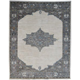 New Turkmen Afghan One-of-a-Kind Rectangle 9'2" X 12' Area Rug