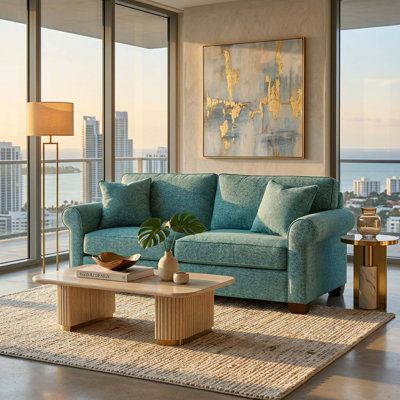 Irlanda Sofa with Custom Fabric Options and 5-Day USA Shipping