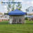 Heavy Duty Pop Up Canopy Tent 10x10FT – Waterproof & UV Protection, 4 Sidewalls, Easy Setup, Blue-125841600