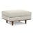 Morrison 33"W Upholstered Ottoman with Solid Wood Legs-1391723013