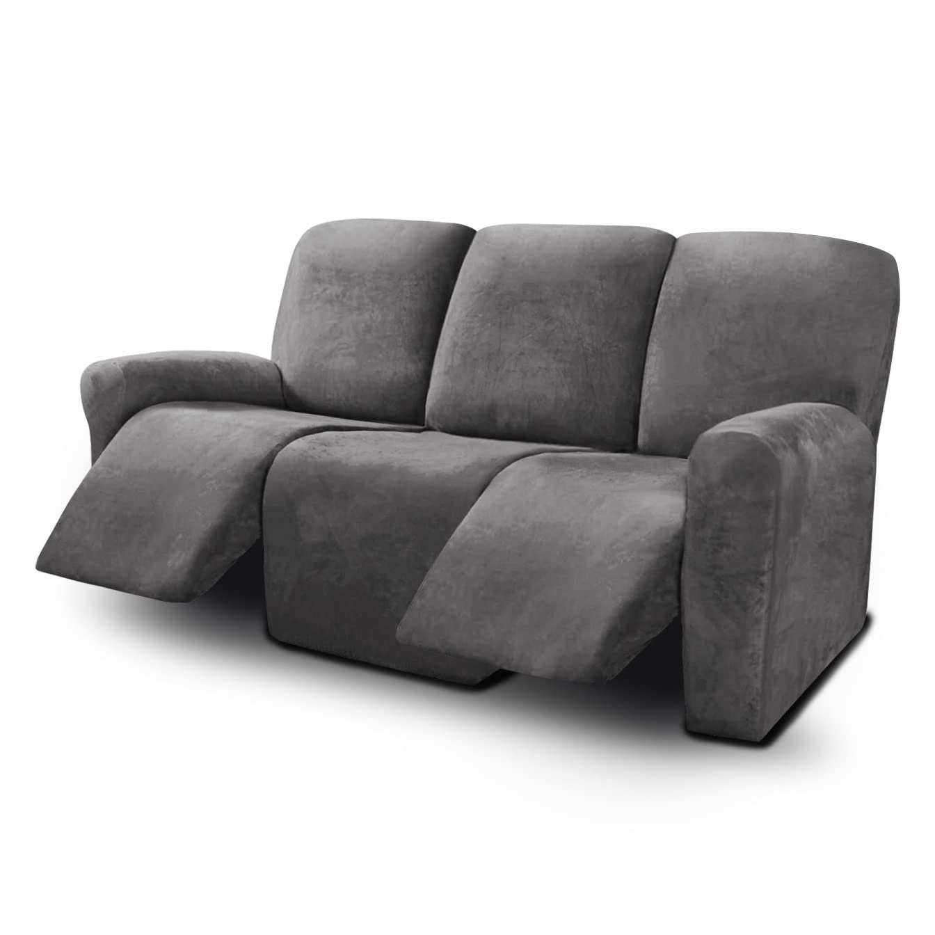 ColorLife Polyester Twill T-Cushion Sofa Slipcover