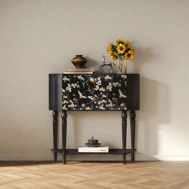 Retro Minimalist Console Table