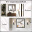 Miroir mural avec cadre en aluminium-1626316880