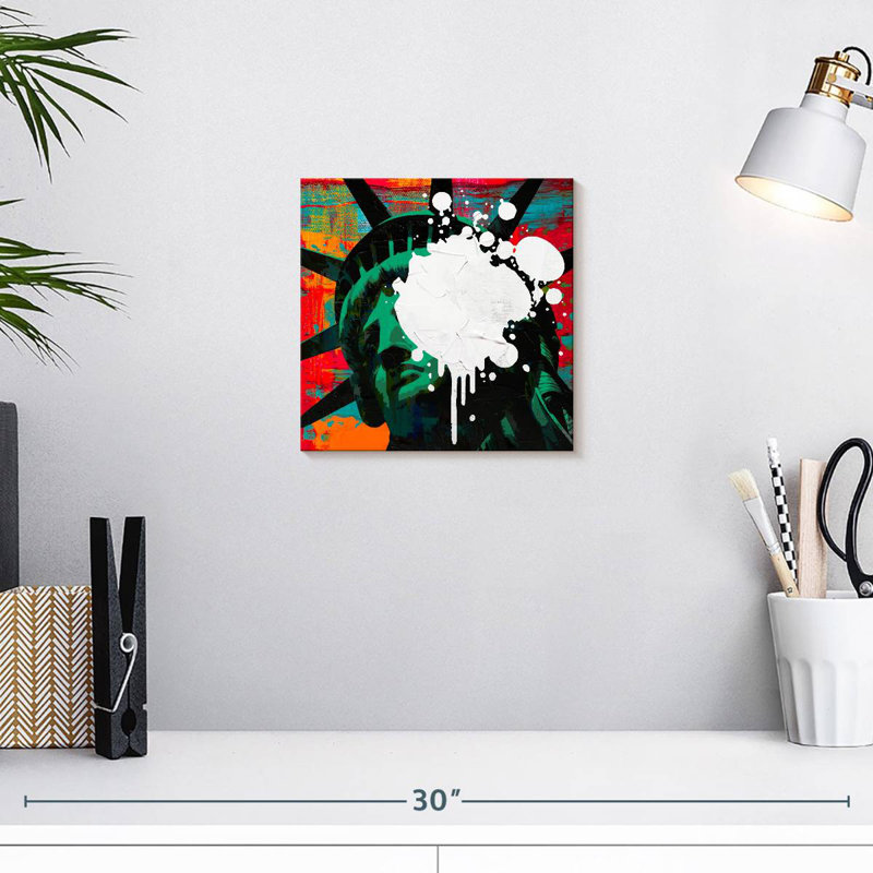 Liberty Waning, 10" H x 10" W