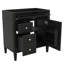 Meuble-lavabo de 30 po sans lavabo supérieur, armoire de rangement moderne avec 2 tiroirs et tiroir supplémentaire-329788609