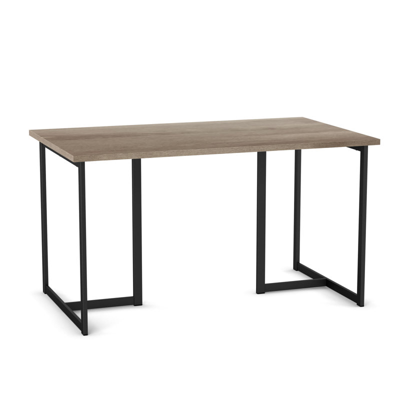 Rectangular 54'' L x 32'' W Dining Table, Black