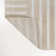 Alexuss High-Low MidCentury Modern Arch Stripe Two-Tone Beige/Cream Indoor/Outdoor Rug