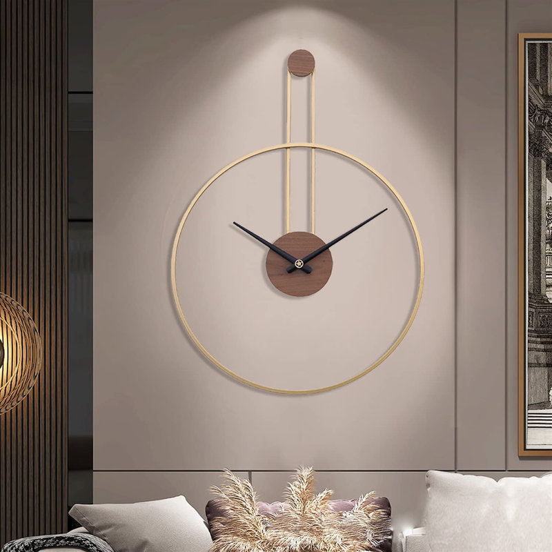 Chike Metal Wall Clock