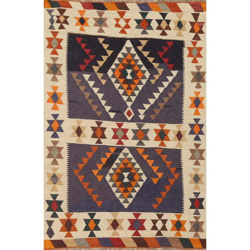 Geometric Kilim   Rug 4x7