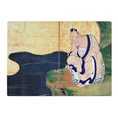 Tempered Glass Tai Gong Wang by Ogata Korin Chopping Board