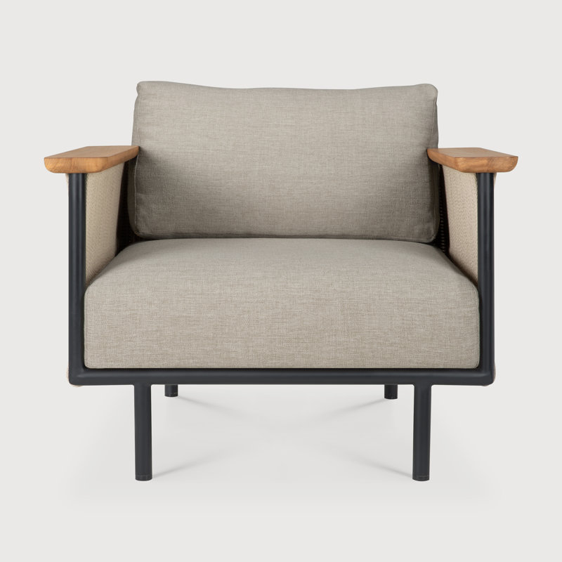 Corbey Outdoor Lounge Chair, Beige